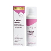 Kindra V Serum Vaginal Moisturizer - OBGYN Recommended For Itching, Burning, Vaginal Atrophy, UTI BV Infection Odor Prevention, with Hyaluronic Acid, Estrogen-Free, pH-Balanced - 60 Applications