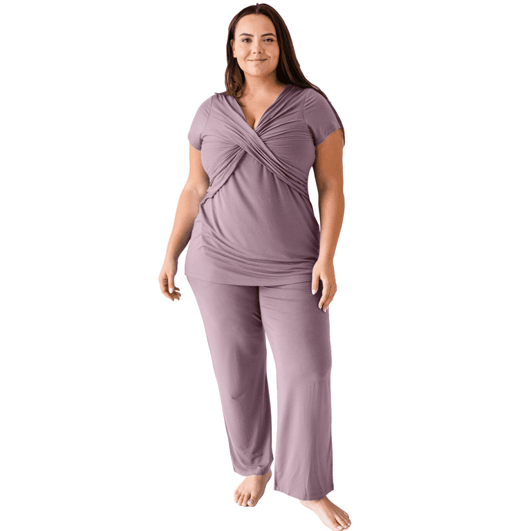 Kindred Bravely Davy Ultra Soft Maternity & Nursing Pajamas Sleepwear Set