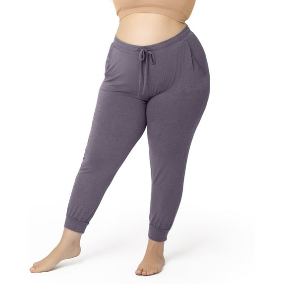 Kindred Bravely Everyday Maternity Joggers/Lounge Pants for Women (Heathered Granite, Medium)