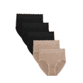 thumbnail image 1 of Kindred Bravely High Waist Maternity Underwear for Women and Postpartum Underwear 5 Pack (X-Large, Neutrals), 1 of 7