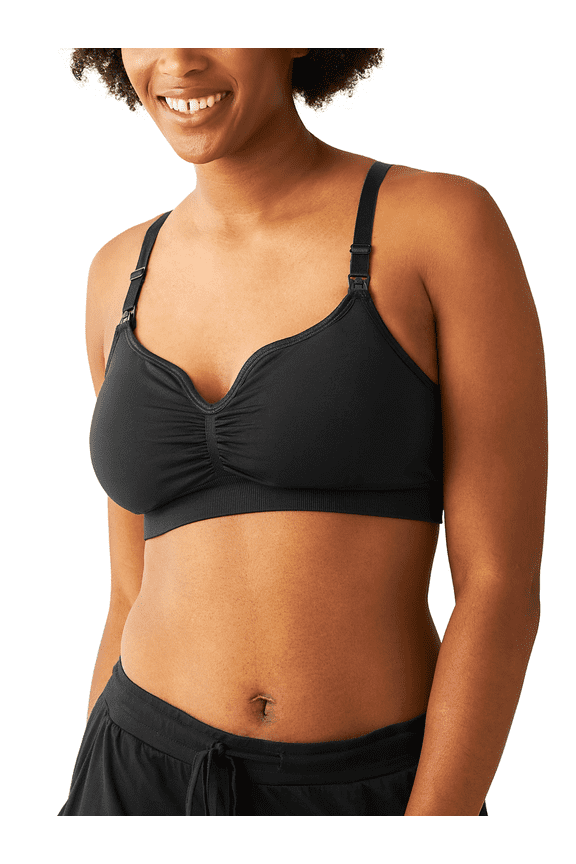 Maternity Pullover Nursing Bralette, sizes S-1X, S-1X Busty