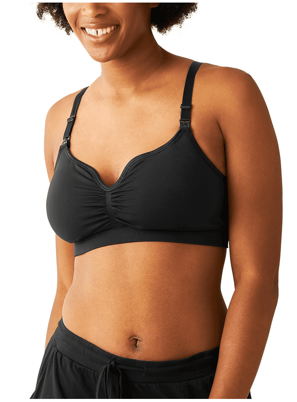 Maternity Pullover Nursing Bralette, sizes S-1X, S-1X Busty