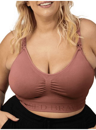 VerPetridure Clearance Nursing Bras for Breastfeeding Large Breast with  High Support Comfort Maternity Bra,Seamless Soft Wirefree Pregnancy Bra 