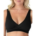 thumbnail image 1 of Kindred Bravely Sublime Adjustable Crossover Nursing Bra for Breastfeeding | Wireless Maternity Bra (Black, Large), 1 of 5