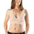 thumbnail image 1 of Kindred Bravely Women's Organic Cotton Nursing & Sleep Bra - Beige S, 1 of 3