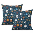 thumbnail image 1 of All Kinds Of Sports Balls Decorative Pillows Inserts & Covers,Soft Pillow Cas Covers,linen Pillowcases Double-sided Printing for Sofa Couch Outdoor Decor,Decorative Set Of 2,16x16 Inches, 1 of 7