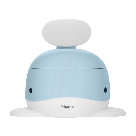 Kindsgut Whale Potty Training Toilet – Ergonomic Toddler Potty for Boys & Girls, Designed in Germany, Non-Slip & Easy Clean, Light blue