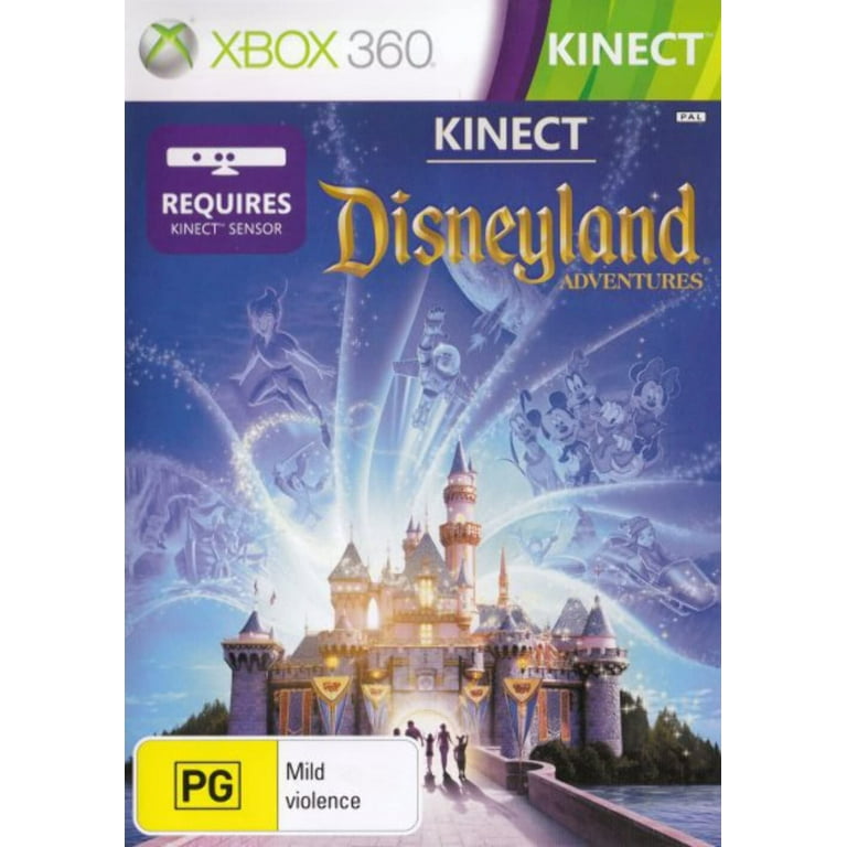 Microsoft Kinect Disneyland Adventures Disney Games for Xbox 360