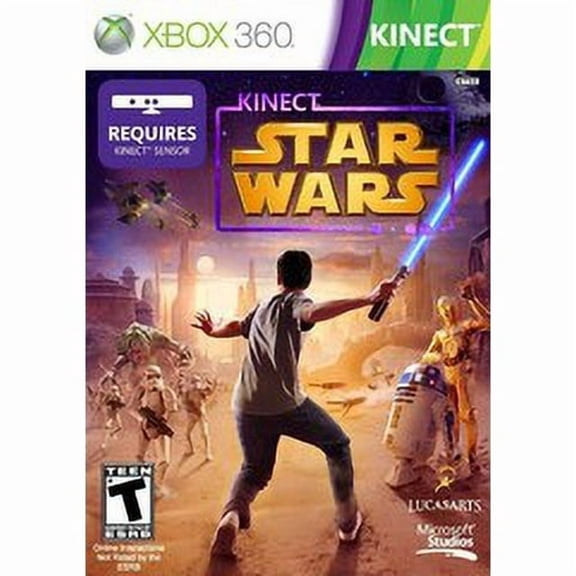 Pre-Owned Kinect Star Wars, for Xbox 360, Action & Adventure, Parental Controls, Video Game, 4 Offline Players