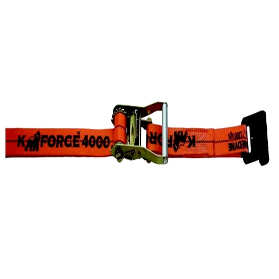 Kinedyne 923023BT 2 x 30 ft. K Force Ratchet Strap with Flat Hook