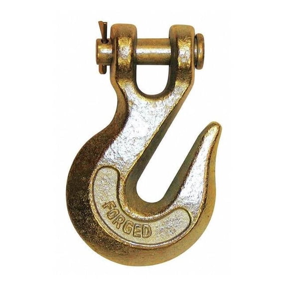 Kinedyne Grab Hook,Silver,3/8 in. Trade Size 101-10312GRA