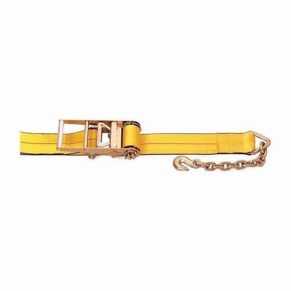 Kinedyne Cargo Strap,Gold,16,200 lb.,Ratchet 593040GRA