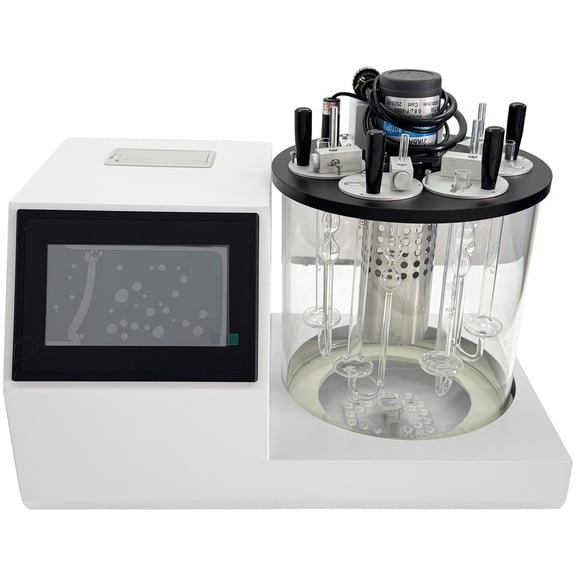 Kinematic Viscosity Tester Kinematic Viscometer 220V 0.01 Accuracy with 7in LCD Touch Screen and Printer