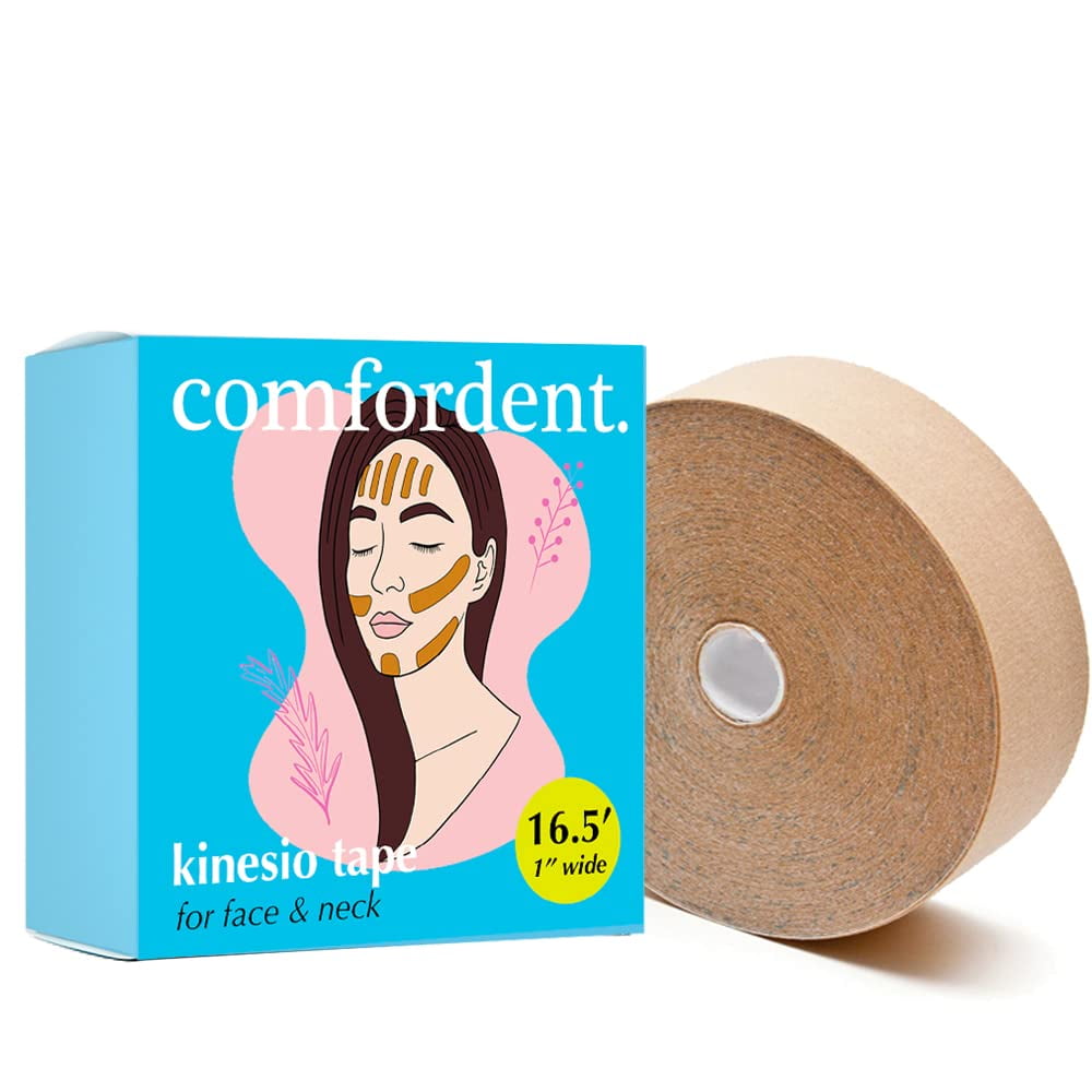 Kinesio Tape for Face & Neck Lift - Non-Invasive Wrinkle Remover -  Anti-Wrinkle Myofascial Release - V-line Chin Skin Lifting Sticker Sleep  Strip
