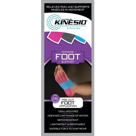 Kinesio Tape pre-cuts, foot, 20/case
