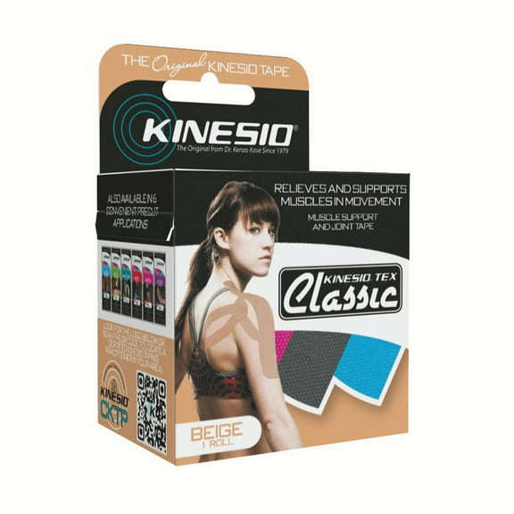 Kinesio Tex Classic Tape 5cm x 4m Beige Kinesiology Sports Tape