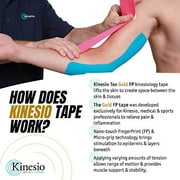 Kinesio Taping - Elastic Therapeutic Athletic Tape Tex Gold FP - Bulk Roll - Blue - 2 in. x 103 ft
