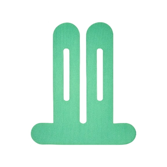 Kinesiology Tape 10Pcs Green Precut Knee Support Athletic Tape For Marathon Basketball Running Sports Muscle Pain Relief