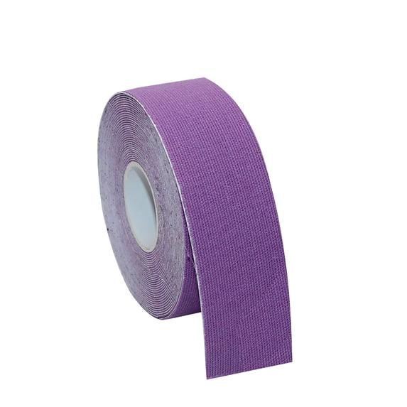 Kinesiology Tape, Pain Management Technology, Sweat & Water-Resistant Athletic Tape, Compression Support for Joints & Muscles, 1Roll, Multicolor for Elbow Back Shoulder Neck Knee(Purple,196x1")