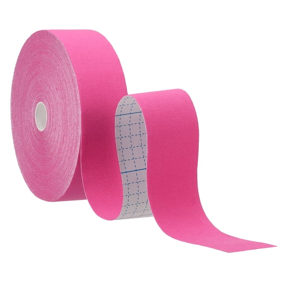 Kinesiology Tape Uncut, Elastic Athletic Tape for Exercise and Joint Support Pink