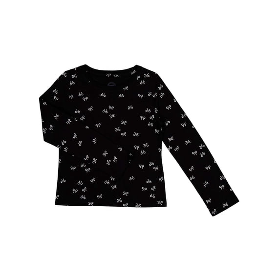 Kinet Girls Long Sleeve Kid Tough T-Shirt, Sizes 4-18 & Plus