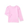 thumbnail image 1 of Kinet Toddler Girls Tee with Long Sleeves, Sizes 18M-5T, 1 of 3