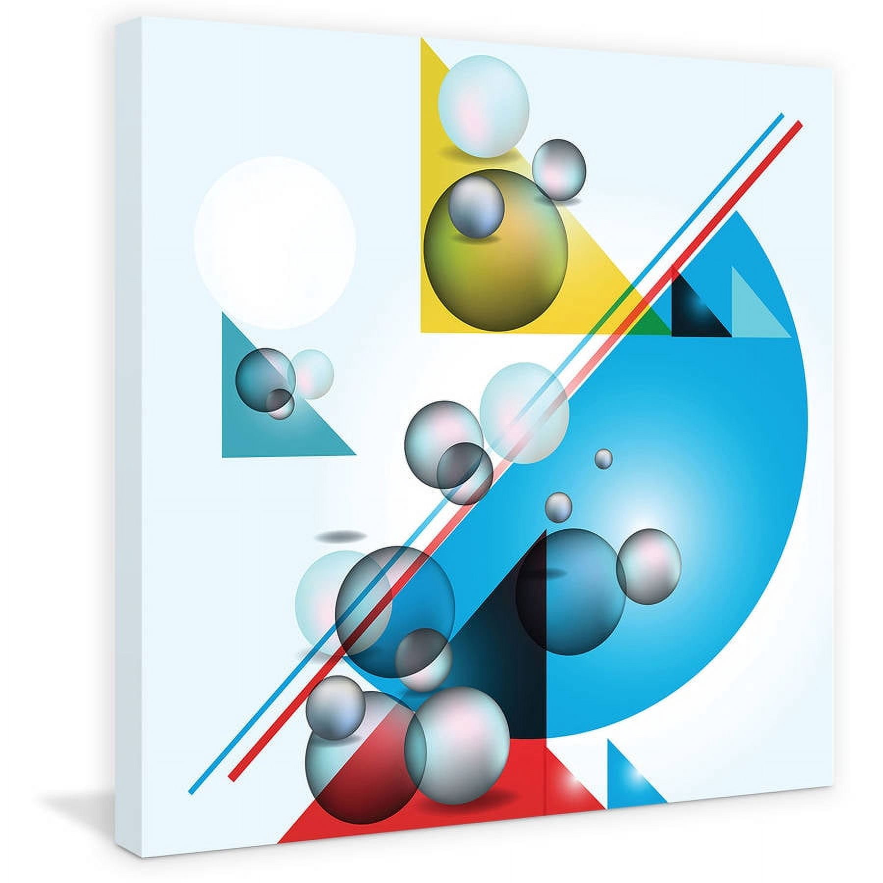 "Kinetic Design" Painting Print on Wrapped Canvas