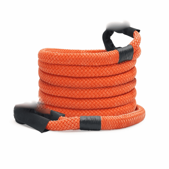 Kinetic Recovery Tow Rope 1x20ft, 38,000lbs - Heavy Duty Snatch Strap for Off Road, Jeep, Truck, ATV, UTV, SUV & Tractor