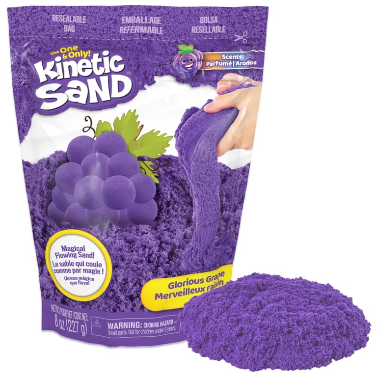 Kinetic Sand, 8oz Glorious Grape Scented Play Sand - Walmart.com
