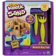 thumbnail image 1 of Kinetic Sand, Beach Day Fun Playset with Castle Molds, Tools and 12 oz. of All-Natural Kinetic Beach Sand, Play Sand Sensory Toys for Kids Ages 3 and up, 1 of 8