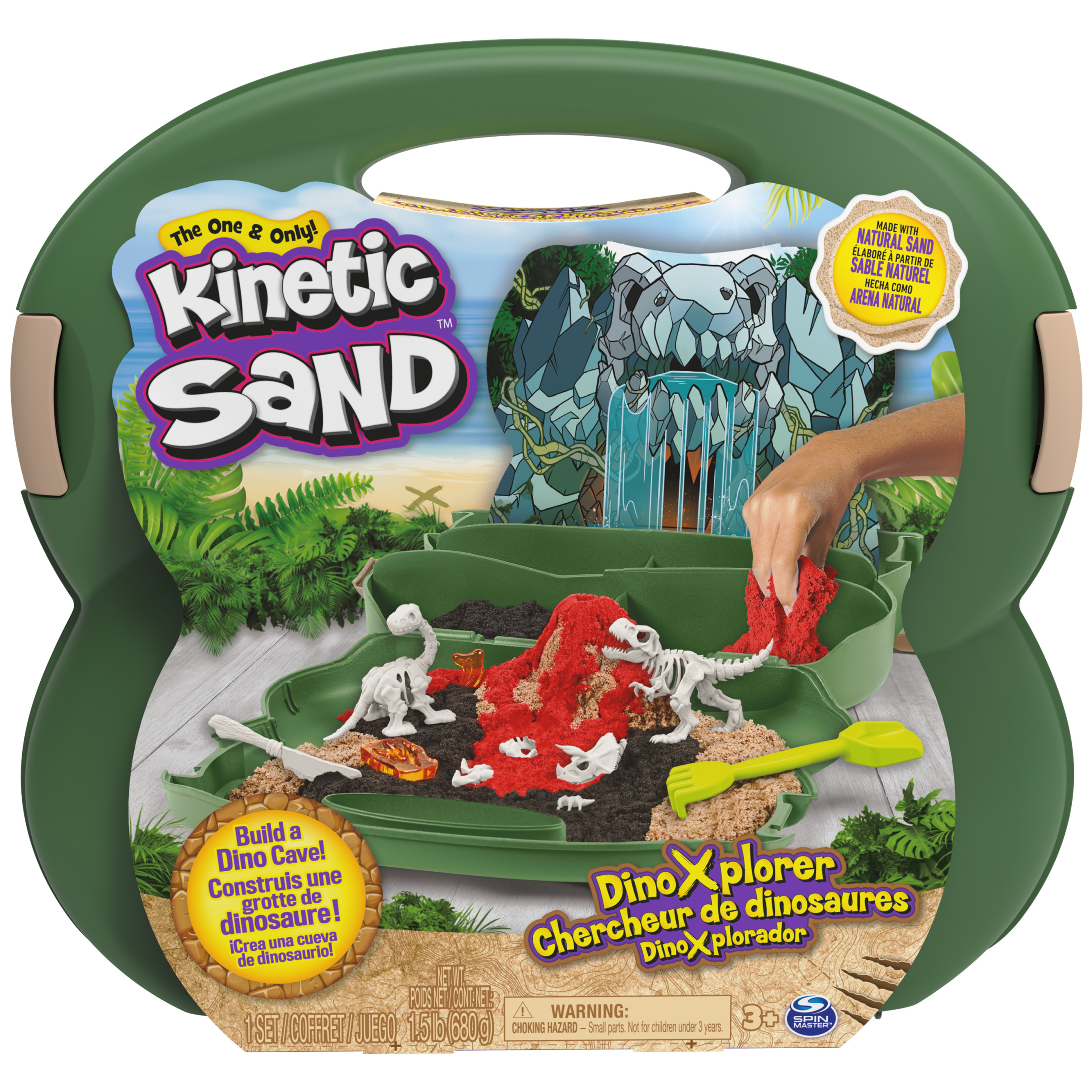 Kinetic Sand, Dino Xplorer Set - image 1 of 9