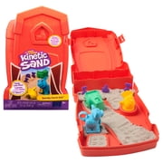 Kinetic Sand, Sandy Farm Set with 12oz Play Sand, 6 Tools & Molds, Reusable Case