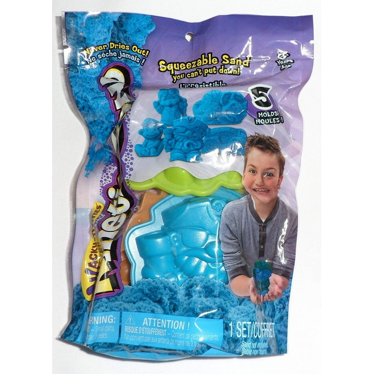 Kinetic Sand Play Wacky Tivities Accessory Set Includes 5 Sand Molds