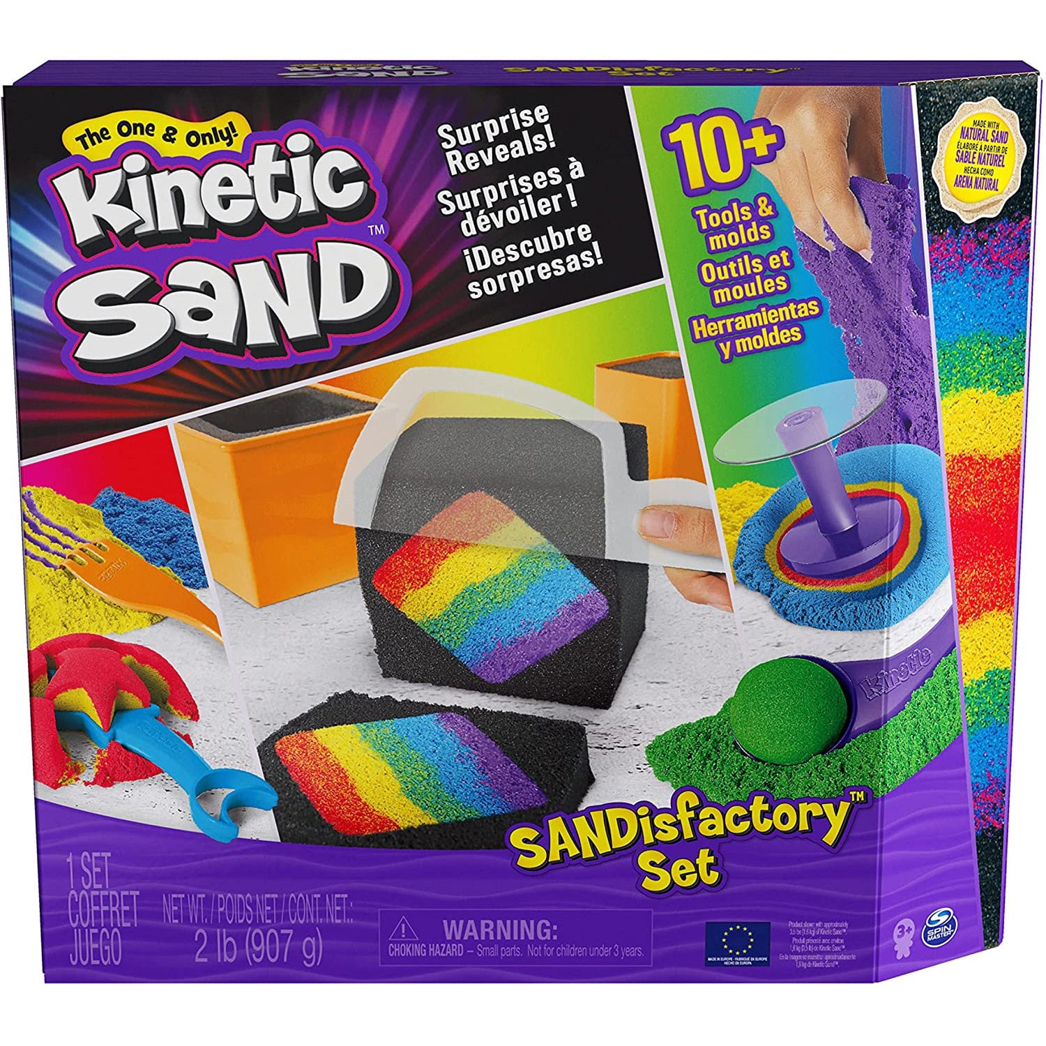 Kinetic Sand SANDisfactory Set