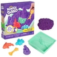 thumbnail image 1 of Kinetic Sand Sandbox Set Purple Sand, Tools & Storage, 1 of 13
