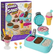 Kinetic Sand Scents, Ice Cream Treats Playset with 3 Colors Scented Play Sand & 6 Tools, Sensory Toys, Holiday Gifts & Stocking Stuffers for Kids Ages 3 and up