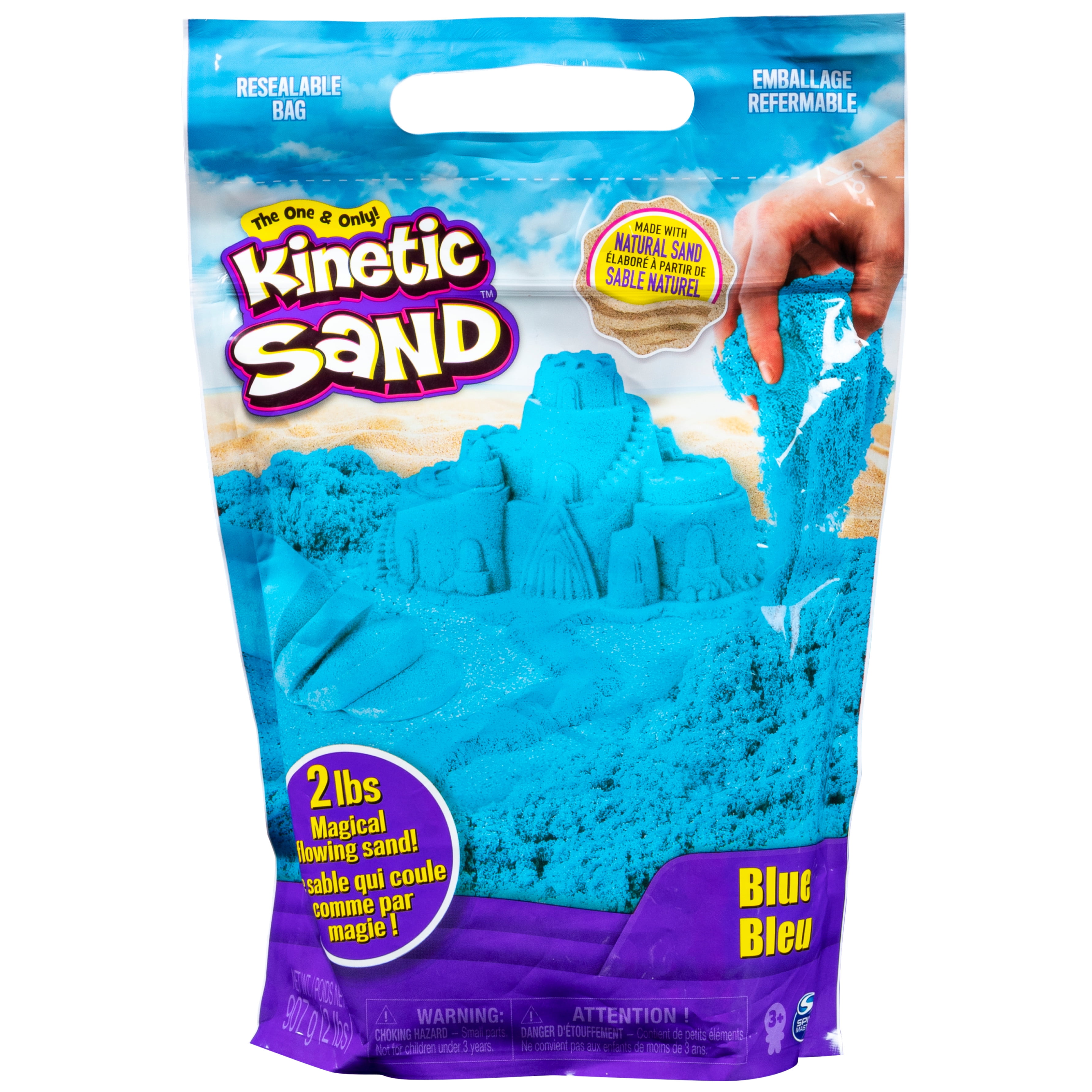 Kinetic Sand - 1 Kg  Smooth and Non-Sticky Sand for Kids – Miniture