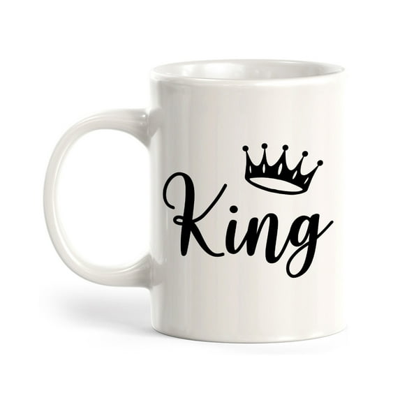 King 11oz Plastic Coffee Mug | Coffee Mugs Ideas for Couples