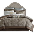 thumbnail image 1 of King 12 Piece Cotton Polyester Comforter Set Blue Paisley, 1 of 5