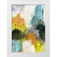 thumbnail image 1 of King 14x18 White Modern Wood Framed Museum Art Print Titled - Patch I, 1 of 4