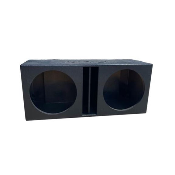 King AK-15DVL 15 in. Front Dual Port Sprayed Speaker Box
