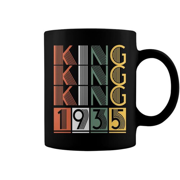King 1935 Birthday Coffee Mugs