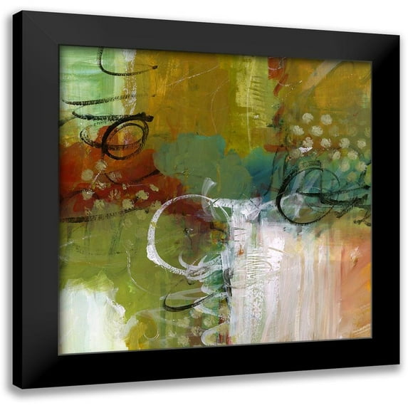 King 20x20 Black Modern Framed Museum Art Print Titled - Light Stream