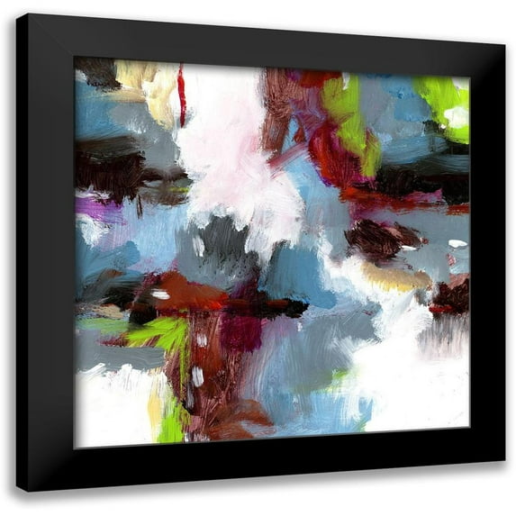 King 20x20 Black Modern Framed Museum Art Print Titled - Urban IV