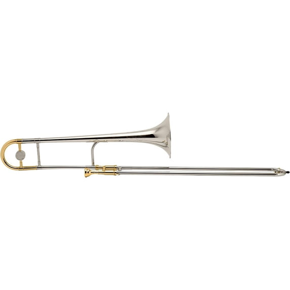 King 2B Legend Series Trombone 2BSXG Sterling Silver Bell Silver with Gold Trim