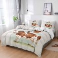 thumbnail image 1 of King 4 Piece Bedding Set Farm Cattle Sheep Chicken Soft Breathable Duvet Cover and Pillowcase, Farmhouse Animal Retro Duvet Cover Set Bed Sheets for Bedroom Dormitory Guest Room, 1 of 9