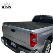 King 4WD Velcro Soft Roll up Truck Bed Tonneau Cover for Toyota 2014-2021 Tundra 5.5' Short Bed
