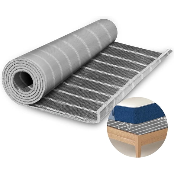 King 80*80 In Mattress Underlay with Breathable Mesh Fiber Cuttable Under Mattress Ventilation for RV Bed Camper Boat