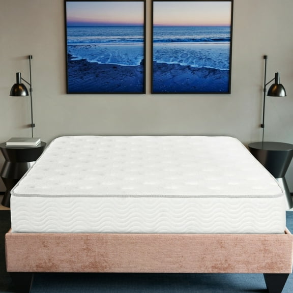 King 9 In. Mattress - Foam, Comfortable Sleep Size High Base, Motion Minimization