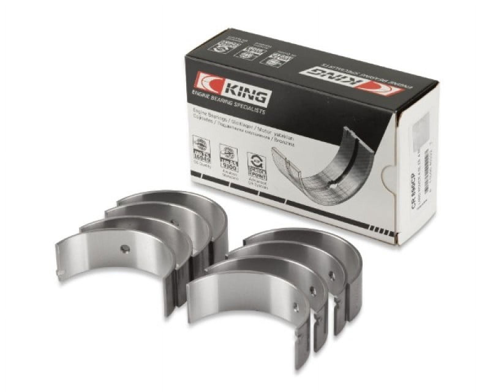 King 91-04 Nissan 146CI/2.4L KA24DE L4 / 89-97 146CI/2.4L KA24E L4 (Size STD) Rod Bearing Set Fits select: 1995-1997 NISSAN TRUCK, 1998-2004 NISSAN FRONTIER